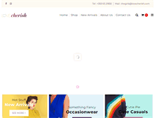 Tablet Screenshot of lovecherish.com